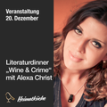 Literaturdinner mit Alexa Christ 20.12.2026
