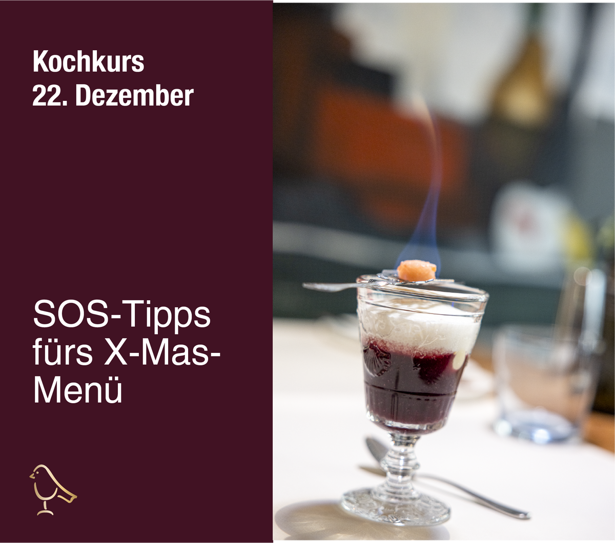 Kochkurs Dezember - Die letzten Tipps fürs Weihnachtsmenü