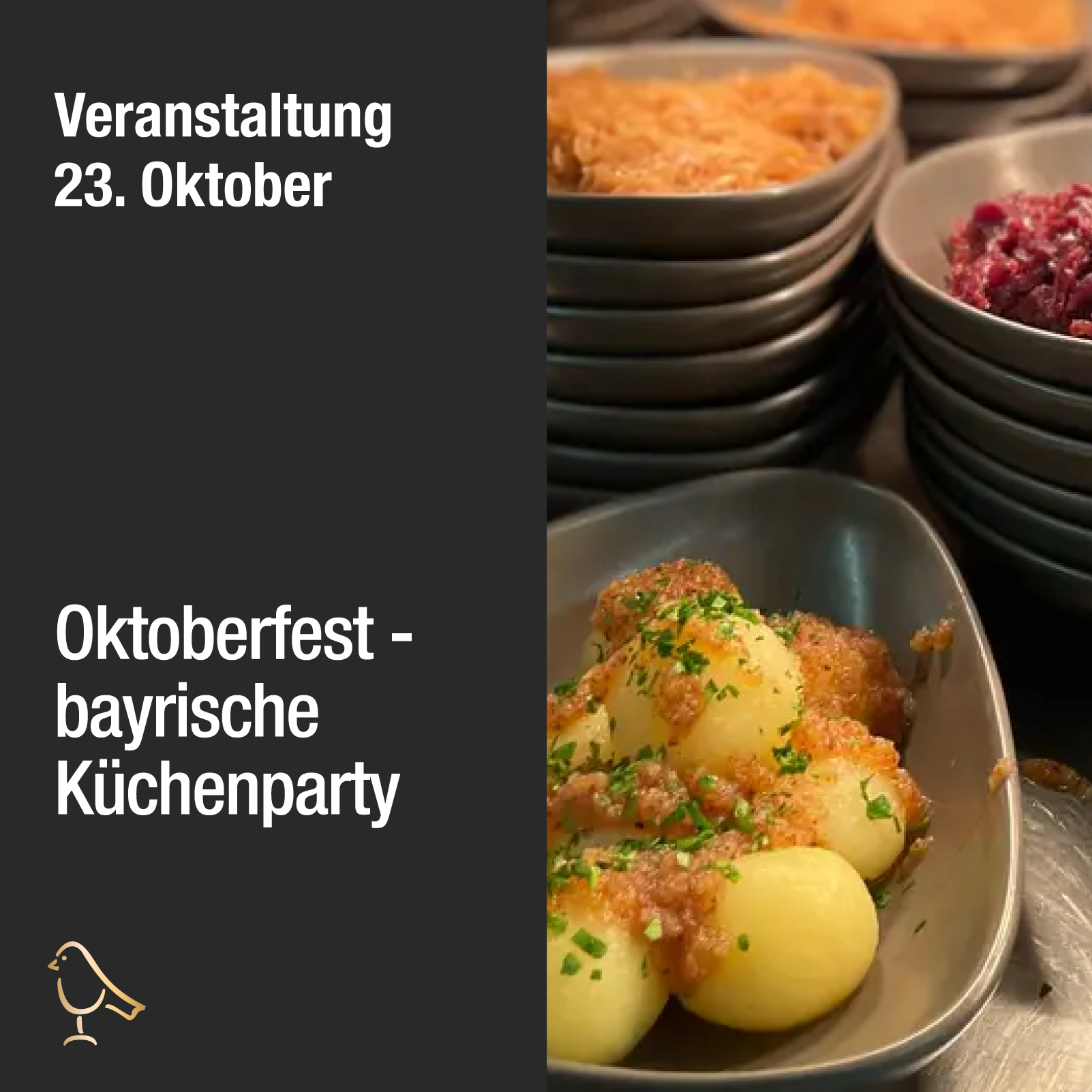 Oktoberfest - bayrische Küchenparty 23.10.2026