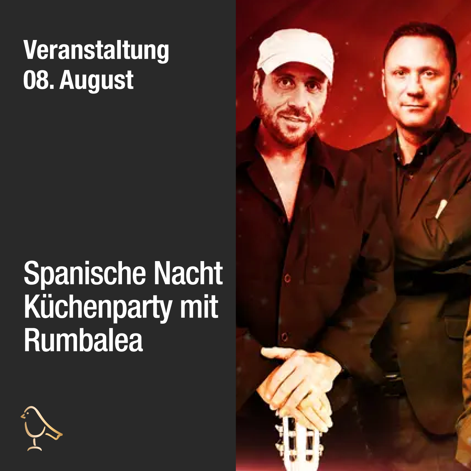 Spanische Nacht - Küchenparty mit Rumbalea 08.08.2026